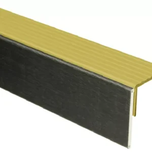 StairTech PVC Reno uitlooptrede 130cm Black oak - goud Express Levering