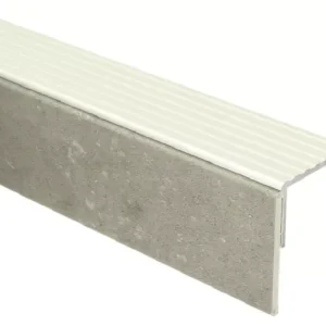 Voordeelprijs StairTech PVC Reno uitlooptrede 130cm Basalt - alu