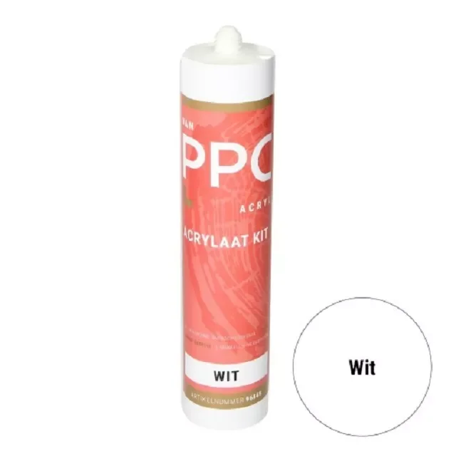 Seizoensaanbieding PPC acrylaat kit wit 300ml