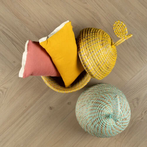 07819 Panna Cotta Brede Visgraat Rigid Ambitieus Click PVC Gereduceerde Prijs