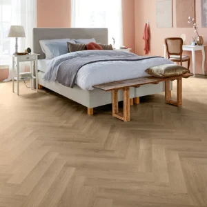 41319 Rhone Parva River Oak Visgraat Dryback PVC Laatste Versie