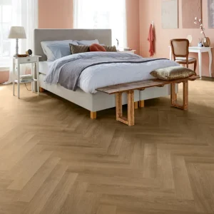41322 Danube Parva River Oak Visgraat Dryback PVC Hete Deal