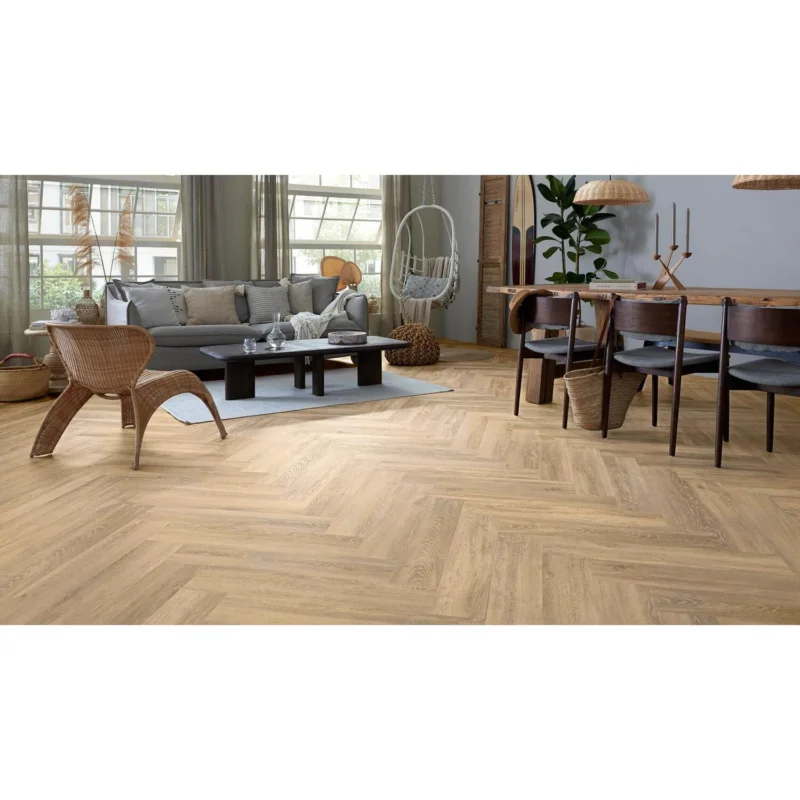 Voordeelprijs 46414 Piedmont Authentic Parva Oak XL Visgraat Dryback PVC