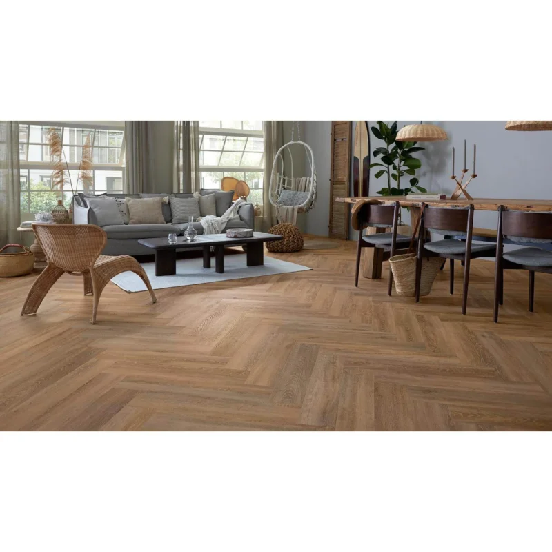 46416 Liguria Authentic Parva Oak XL Visgraat Dryback PVC Finale Uitverkoop