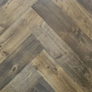 60001573 Rustic Dark XL Visgraat Rigid Style Click PVC Gereduceerde Prijs