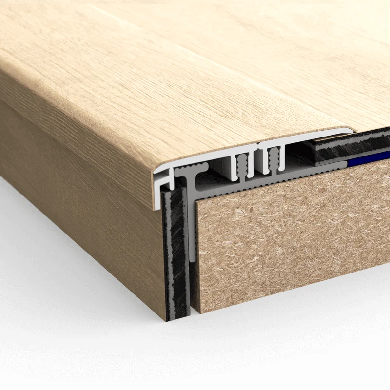 Speciale Aanbieding Quick-Step Incizo alu onderprofiel trap voor PVC