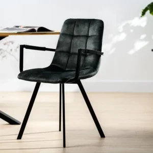 Adore Eetkamerstoel, Stof Vintage Velvet, V256 Groen Gereduceerde Prijs