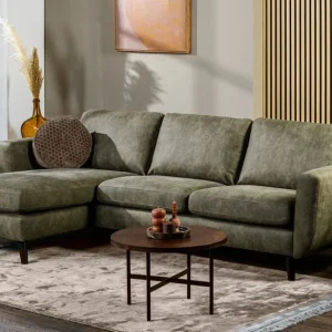 Adore 3 Zits Bank Cl L+R, Stof Savannah, S156 Groen Meest Verkocht
