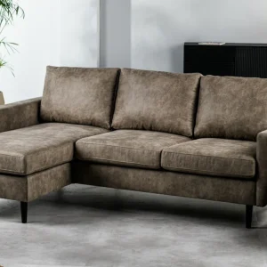 Adore 3 Zits Bank Cl L+R, Stof Savannah, S520 Taupe Veilige Betaling