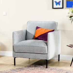 Uitverkoop Adore 1 Zits Fauteuil, Stof Heaven, H311 Grijs