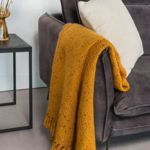 Favoriet Adore Plaid, 130X170 Cm, P232 Mosterd