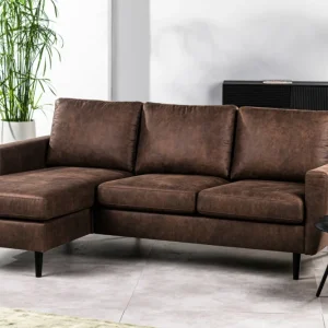 Adore 3 Zits Bank Cl L+R, Stof Savannah, S430 Bruin Actieprijs