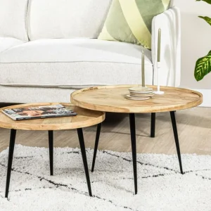 Adore Salontafel, Set Van 2, A215 Acacia Light Populair
