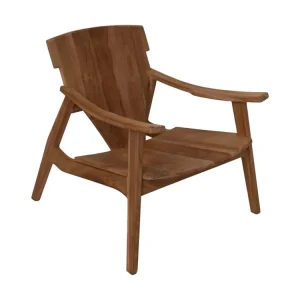 Beperkte Voorraad Adore Hsm Collection-Tuin Loungestoel Lana-65X84X77-Naturel-Teak