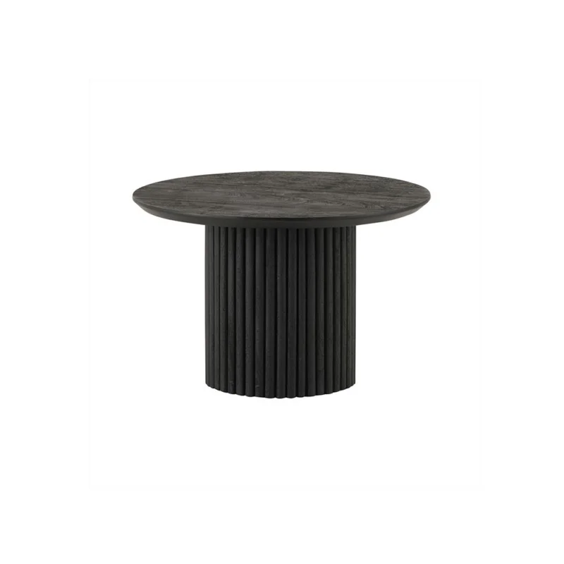 Rechtstreeks Van De Fabrikant Salontafel Ø60, Acacia Black