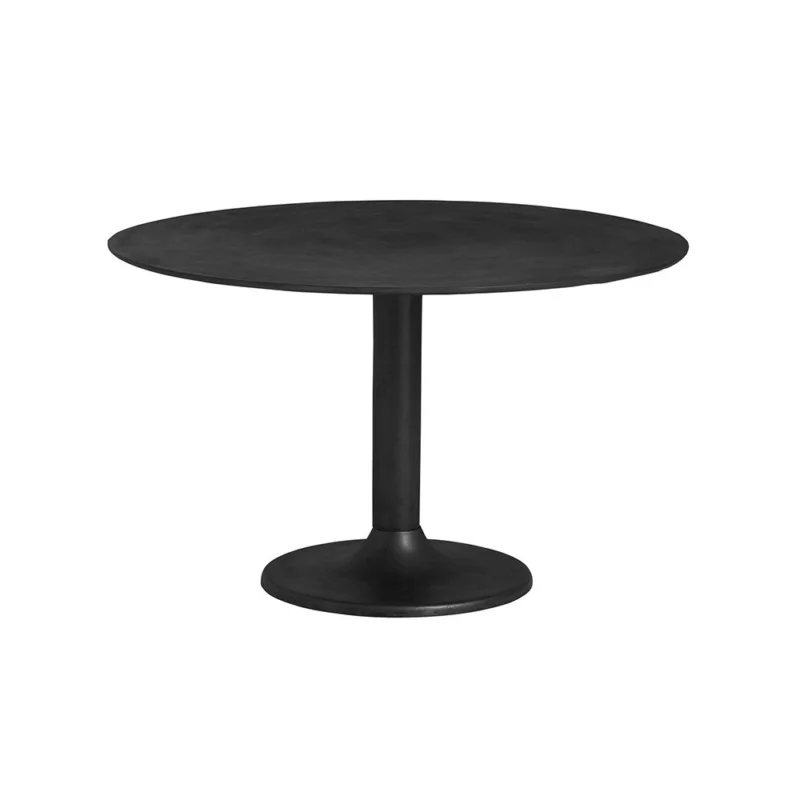 Eetkamertafel rond Ø130, Black antique Meest Verkocht