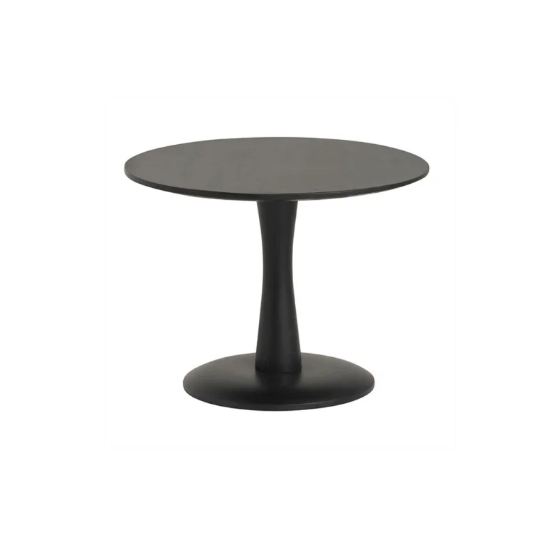 Snelle Levering Bijzettafel Ø60, laag, Black