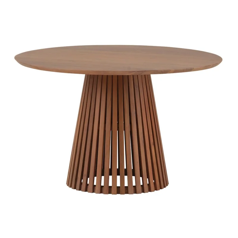 Eetkamertafel Ø130, Acacia Naturale Seizoensaanbieding