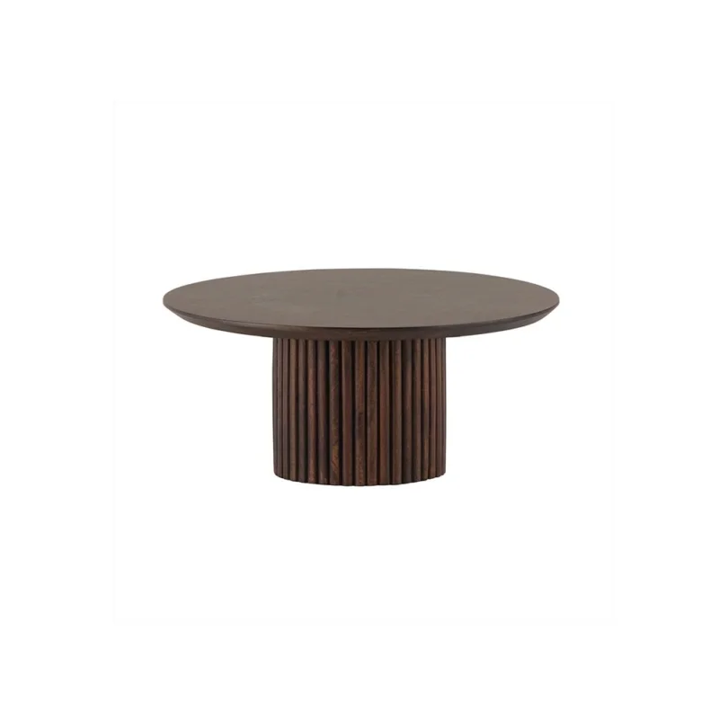 Bestseller Salontafel Ø90, Mango Dark Walnut