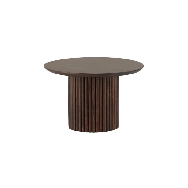 Salontafel Ø60, Mango Dark Walnut Uitverkoop