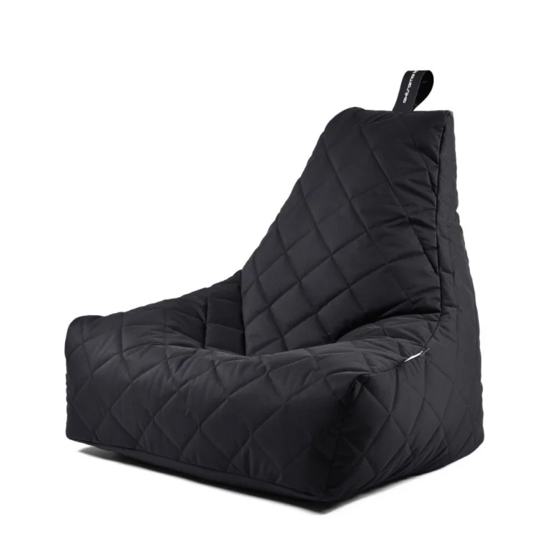 Extreme Lounging b-bag mighty-b Quilted Black Beperkt Aanbod