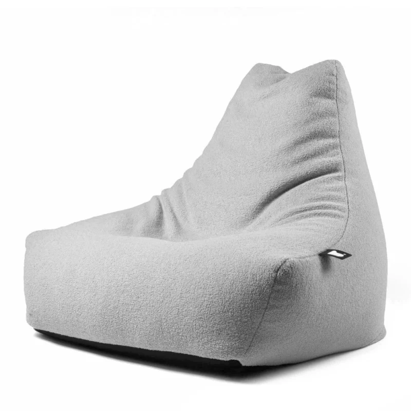 Extreme Lounging b-bag mighty-b Teddy Soft Grey Voordeelprijs