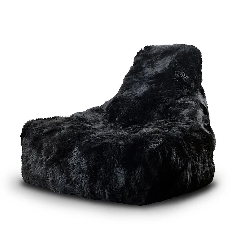 Extreme Lounging b-bag mighty-b Sheepskin Black Meest Verkocht