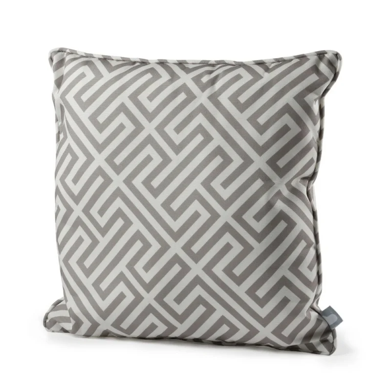 Betaalbaar Extreme Lounging b-cushion Pattern Maze Silver Grey