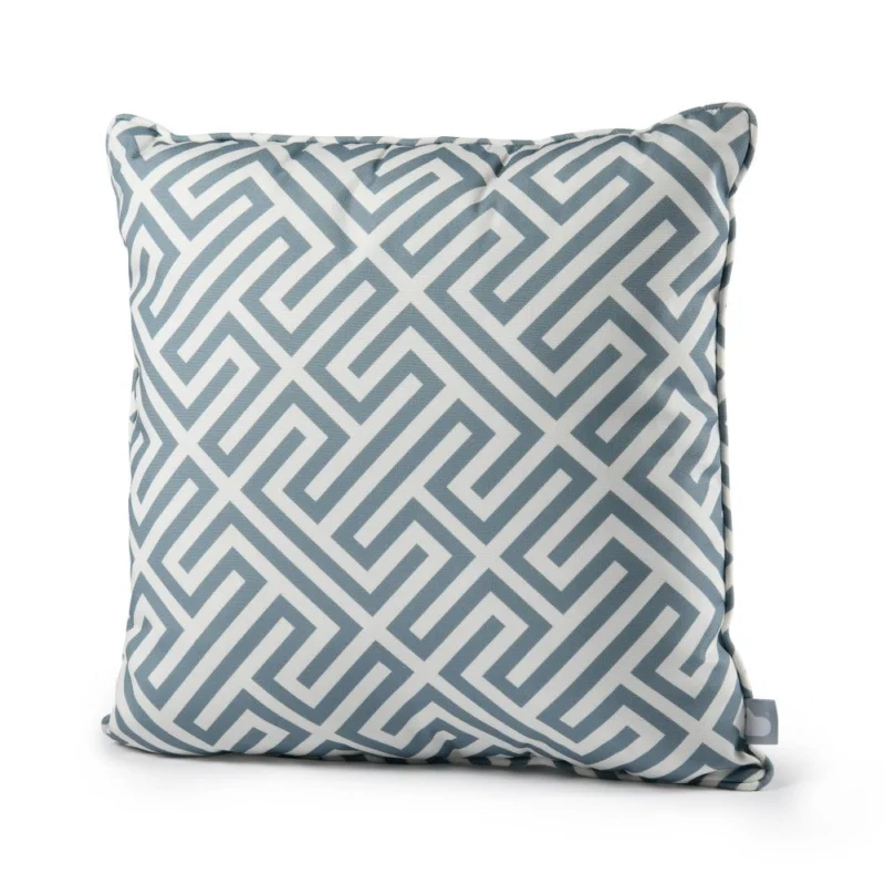 Extreme Lounging b-cushion Pattern Maze Sea Blue Koopje