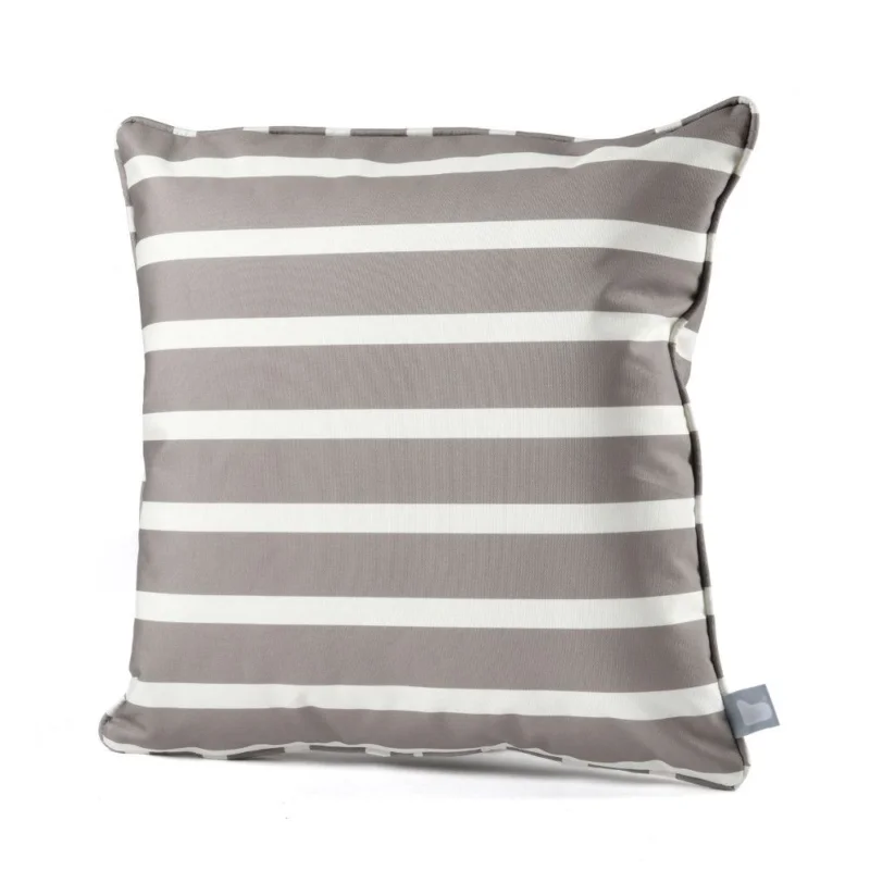 Favoriet Extreme Lounging b-cushion Pattern Awning Stripe Silver Grey