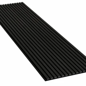 Seizoensaanbieding Akupanel Zwart Zwart Vilt 280 X 60 Cm