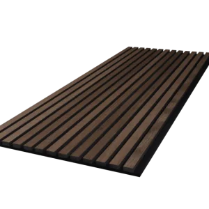 Veilige Betaling Akupanel Verouderd Eiken Zwart Vilt - 260 X 52 Cm