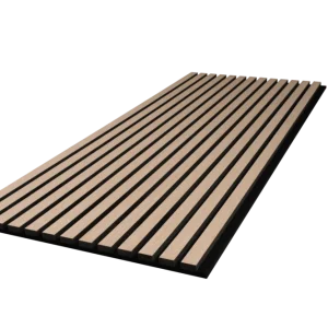 Akupanel Rustiek Eiken Zwart Vilt - 130 X 52 Cm Alleen Vandaag