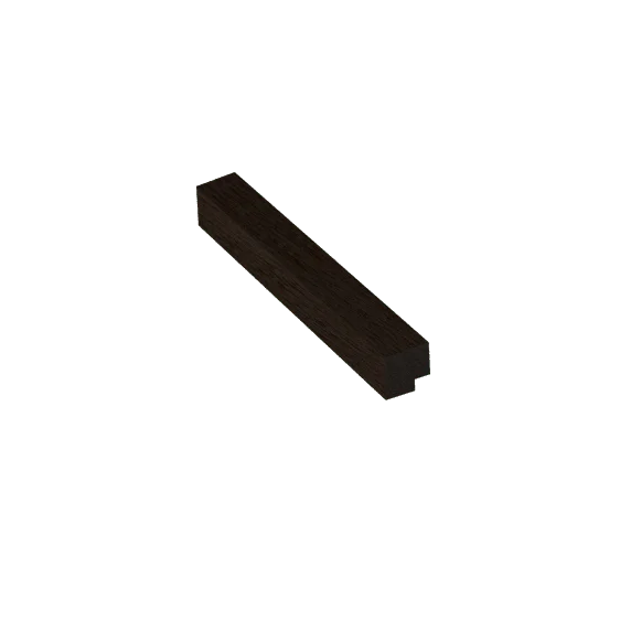 Akupanel Eindlat Zwart Eiken - 260 Cm Op = Op