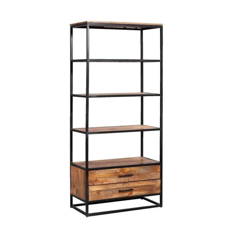Shop Nu Adore Bali Boekenkast Naturel - 180X80X40 Cm