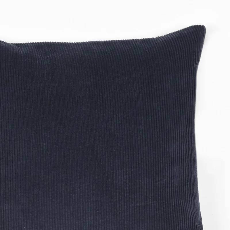 Shop Nu LABEL51 Sierkussen Rib - Navy - Katoen