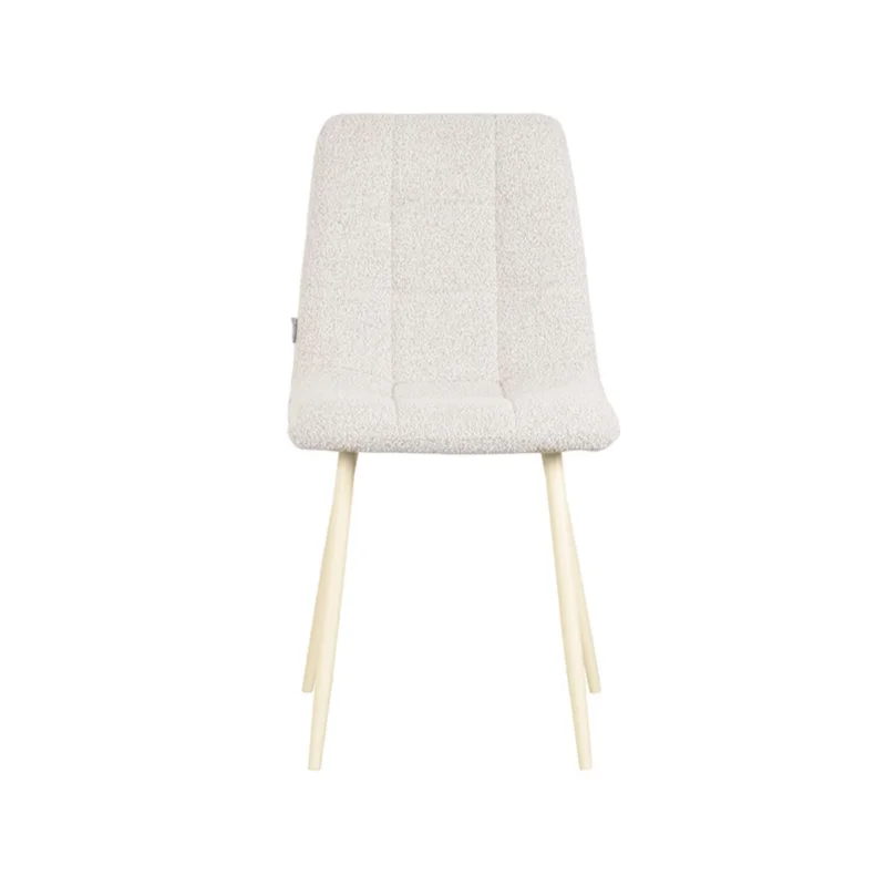 Dagaanbieding LABEL51 Eetkamerstoel Nino - Naturel - Boucle