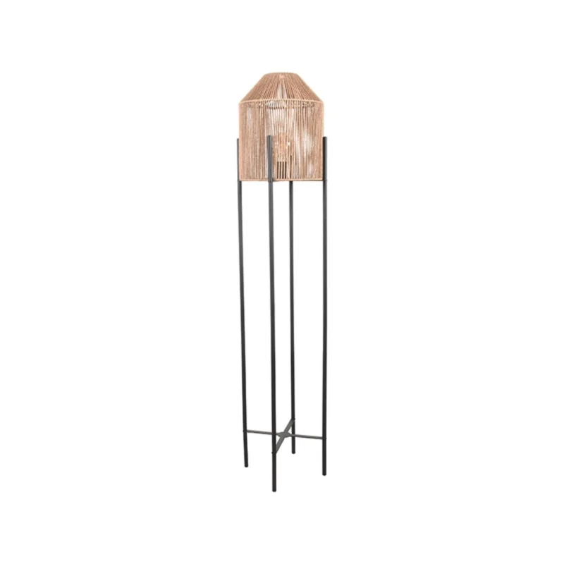 Beste Prijs LABEL51 Vloerlamp Ibiza - Naturel - Jute