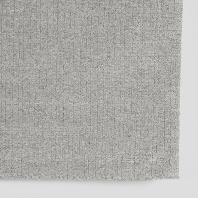 Speciale Aanbieding LABEL51 Vloerkleden Wolly - Grijs - Wol