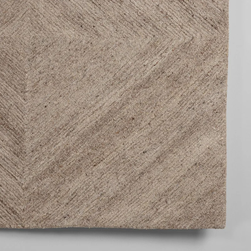 Alleen Vandaag LABEL51 Vloerkleden Blendy - Taupe - Wol