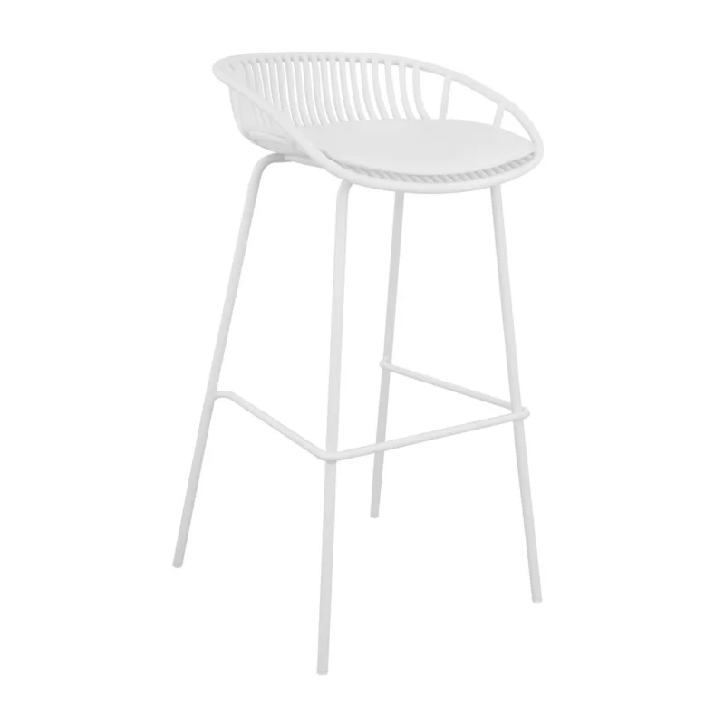 Beste Prijs Kick (tuin)barkruk Rio - Wit