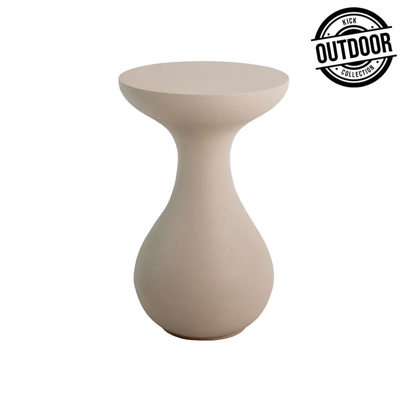 Betrouwbaar Kick bijzettafel Dez - Beige