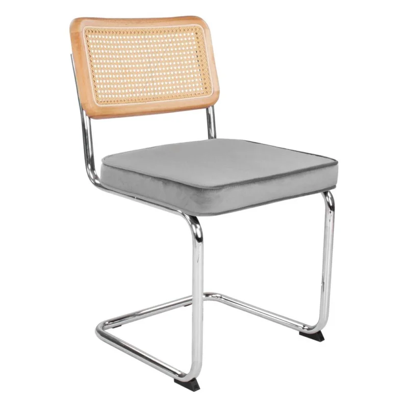 Uitverkoop Kick buisframe stoel Kai - Grijs