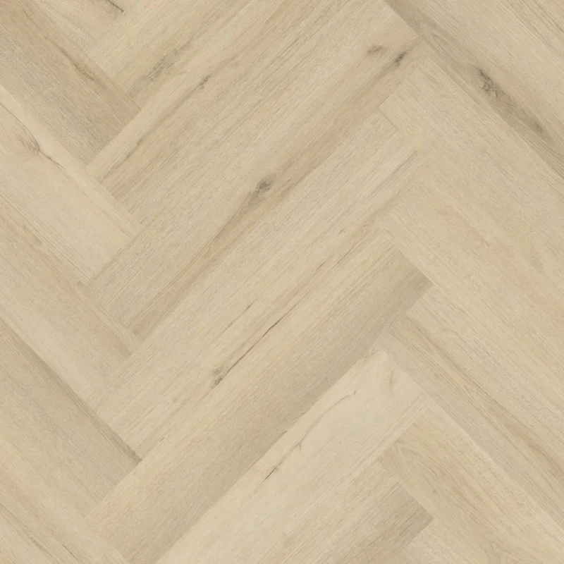 Goedkoop Floorlife YUP XL Greenford Herringbone Dryback Warm Beige