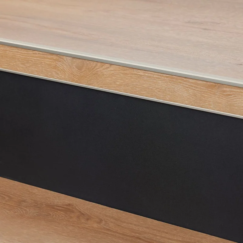 Must-Have Floorlife Stootbord PVC RAL 9005 Zwart Steenstructuur