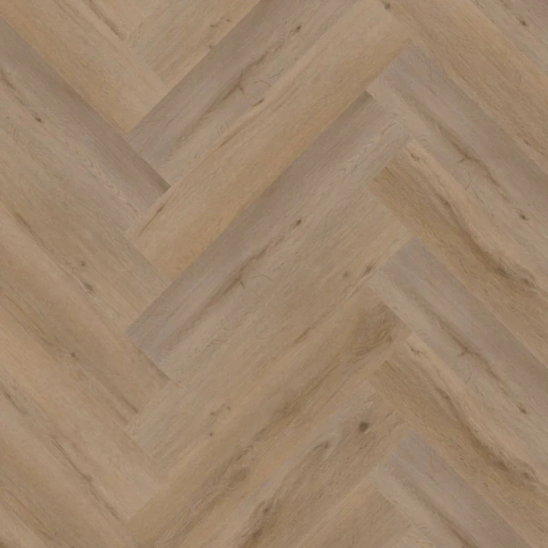 Seizoensaanbieding Floorlife YUP Leyton Herringbone Dryback Natural Oak