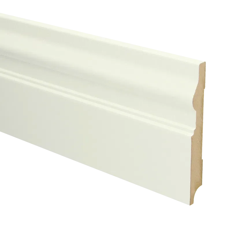 Monumenten MDF plint RAL 9010 Gebroken wit Koopje