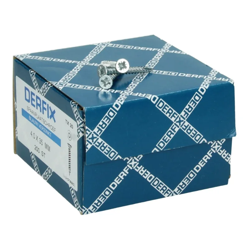 Spaanplaatschroef 4,0 x 40 mm / PZ2 - 200 st. Nieuw