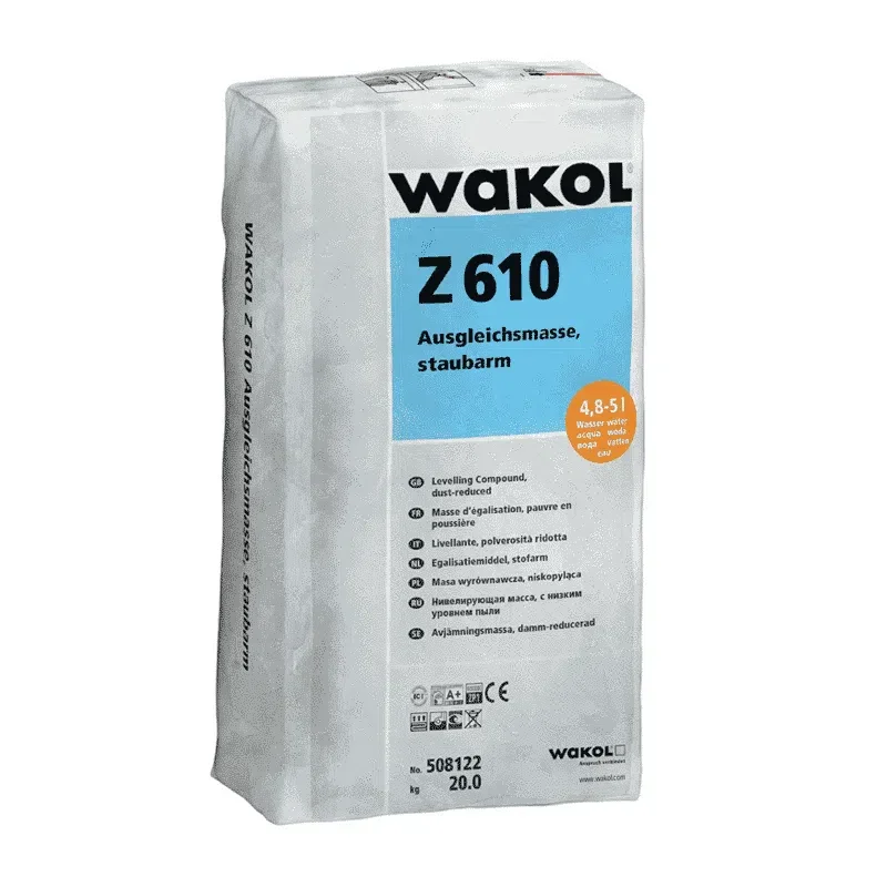 Wakol Z610 Egaliseermiddel 20 kg Op = Op