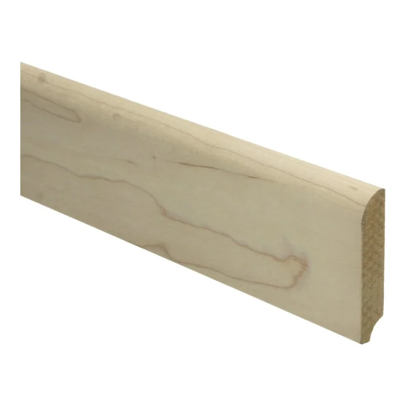 Franse houten plint 13x60 mm massief Ahorn Hoge Kwaliteit